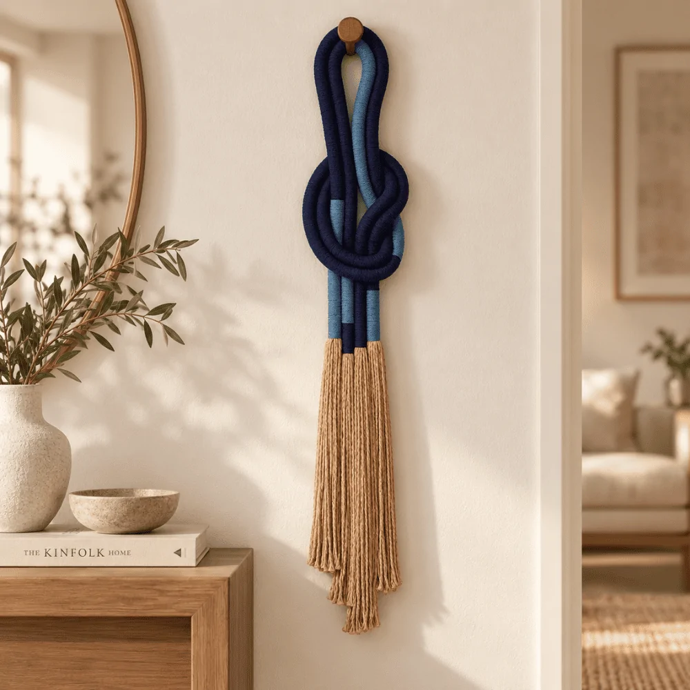 Sculptural Knot Macrame Wall Art - Winnie
